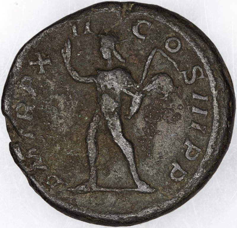 Римская империя · Severus Alexander · As · II в., реверс, Федеральное государственное бюджетное учреждение культуры "Государственный музей изобразительных искусств имени А.С. Пушкина"