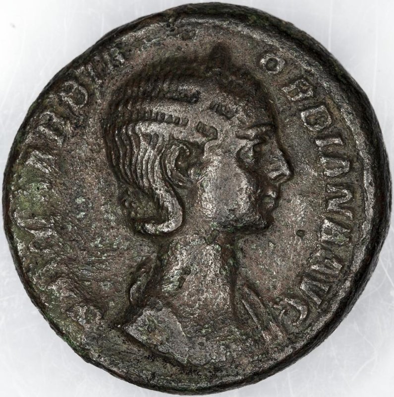 Римская империя · Severus Alexander · As · II в., аверс, Федеральное государственное бюджетное учреждение культуры "Государственный музей изобразительных искусств имени А.С. Пушкина"