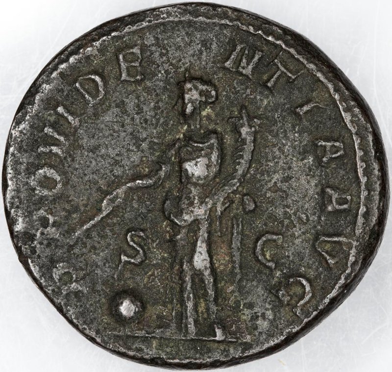Римская империя · Maximinus Thrax · As · II в., реверс, Федеральное государственное бюджетное учреждение культуры "Государственный музей изобразительных искусств имени А.С. Пушкина"