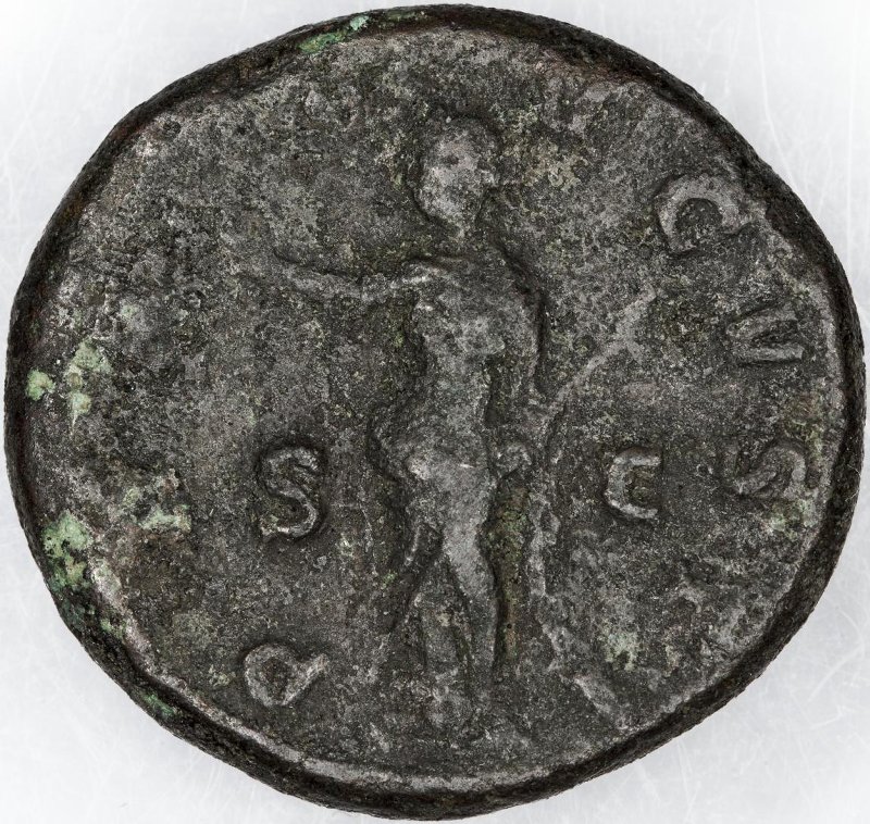 Римская империя · Maximinus Thrax · As · II в., реверс, Федеральное государственное бюджетное учреждение культуры "Государственный музей изобразительных искусств имени А.С. Пушкина"