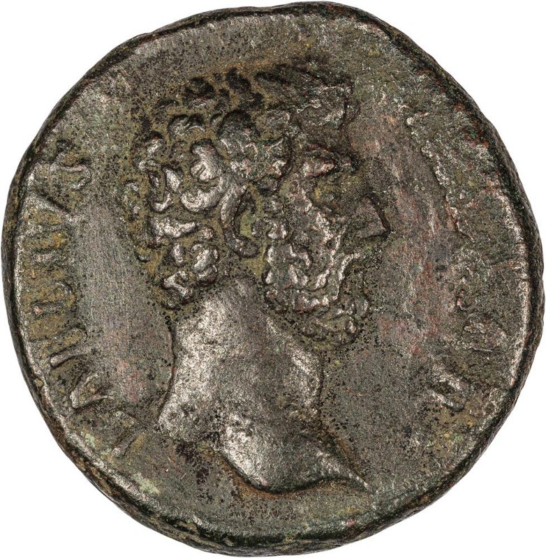 Римская империя · Hadrian · As · I в., аверс, Федеральное государственное бюджетное учреждение культуры "Государственный музей изобразительных искусств имени А.С. Пушкина"