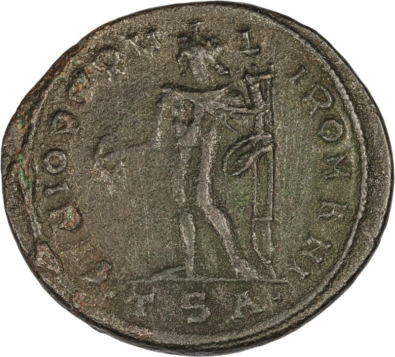 Римская империя · Maximian · Follis · III в., реверс, Федеральное государственное бюджетное учреждение культуры "Государственный музей изобразительных искусств имени А.С. Пушкина"