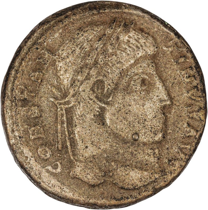 Римская империя · Siliqua · III в., аверс, Федеральное государственное бюджетное учреждение культуры "Государственный музей изобразительных искусств имени А.С. Пушкина"