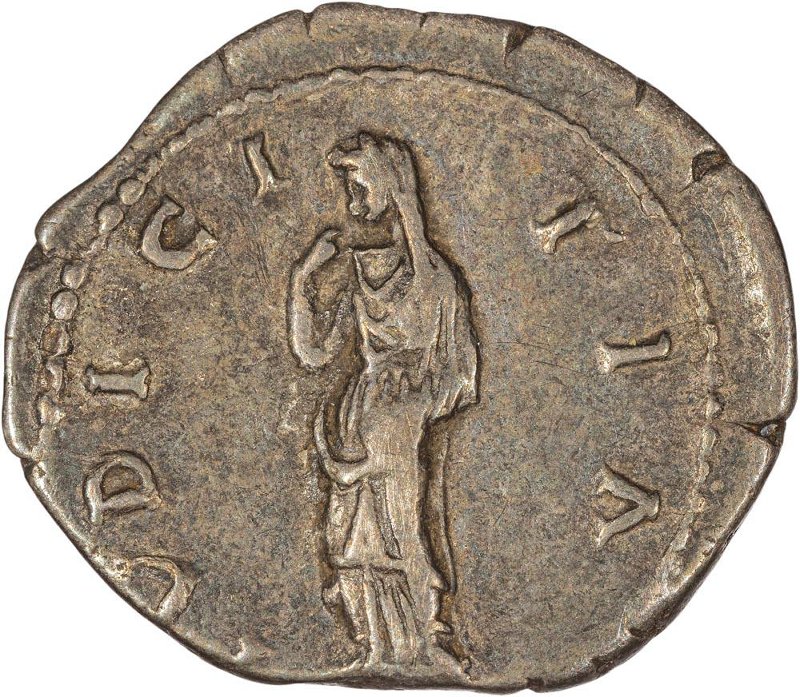 Римская империя · Hadrian · Denarius · I в., реверс, Федеральное государственное бюджетное учреждение культуры "Государственный музей изобразительных искусств имени А.С. Пушкина"