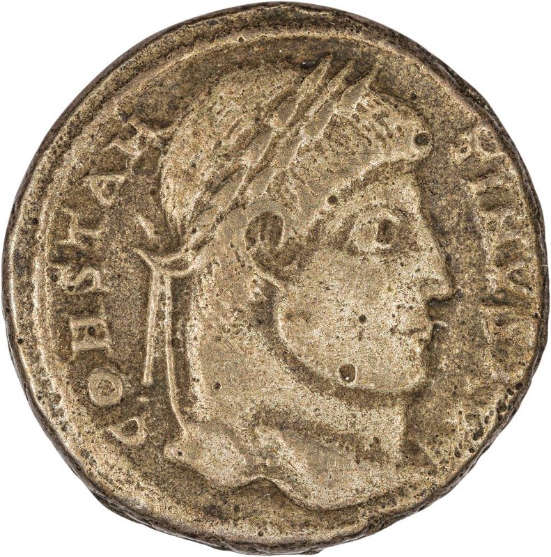 Римская империя · Siliqua · III в., аверс, Федеральное государственное бюджетное учреждение культуры "Государственный музей изобразительных искусств имени А.С. Пушкина"