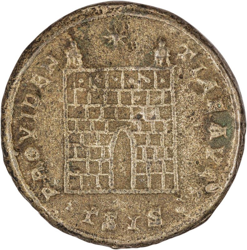 Римская империя · Siliqua · III в., реверс, Федеральное государственное бюджетное учреждение культуры "Государственный музей изобразительных искусств имени А.С. Пушкина"