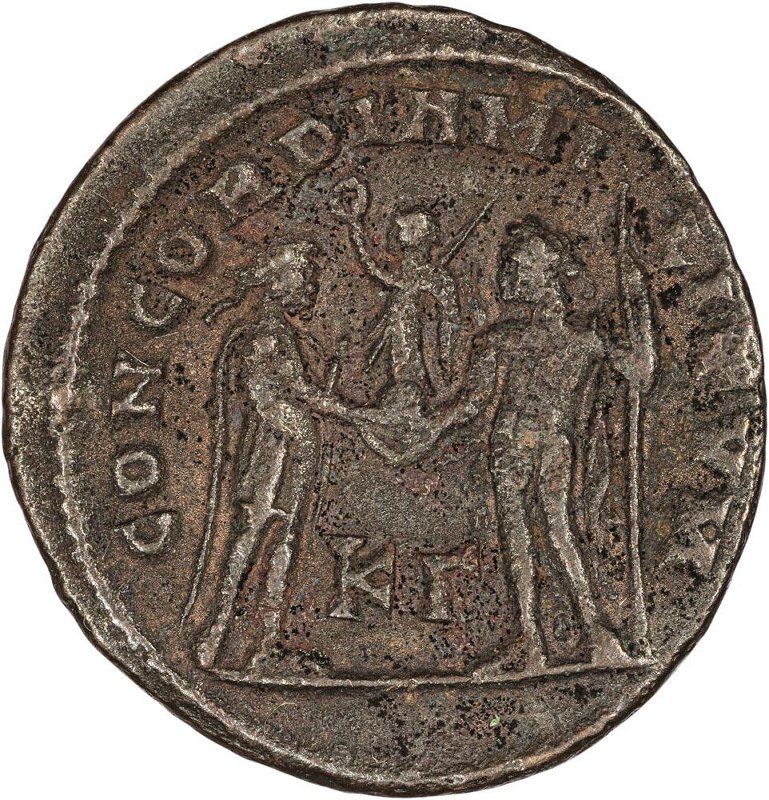 Римская империя · Maximian · II в., реверс, Федеральное государственное бюджетное учреждение культуры "Государственный музей изобразительных искусств имени А.С. Пушкина"