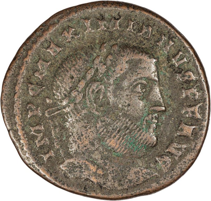 Римская империя · Maximian · III в., аверс, Федеральное государственное бюджетное учреждение культуры "Государственный музей изобразительных искусств имени А.С. Пушкина"