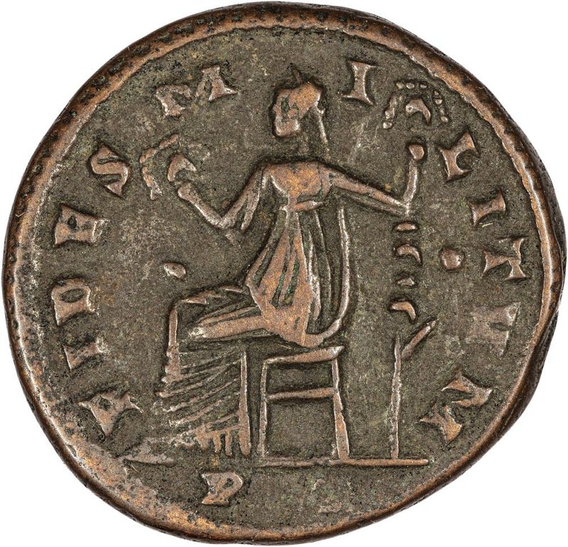Римская империя · Maximian · III в., реверс, Федеральное государственное бюджетное учреждение культуры "Государственный музей изобразительных искусств имени А.С. Пушкина"