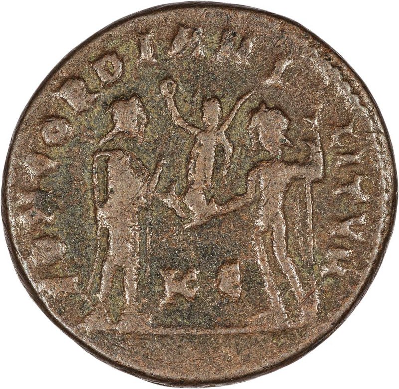 Римская империя · Maximian · II в., реверс, Федеральное государственное бюджетное учреждение культуры "Государственный музей изобразительных искусств имени А.С. Пушкина"