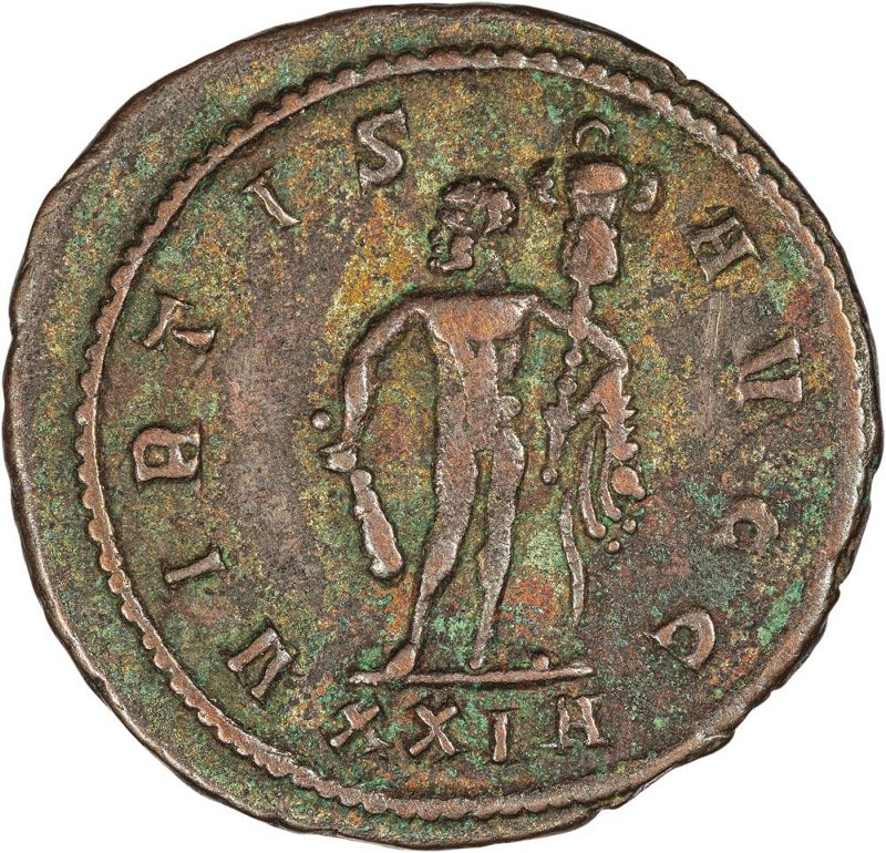 Римская империя · Maximian · Antoninianus · II в., реверс, Федеральное государственное бюджетное учреждение культуры "Государственный музей изобразительных искусств имени А.С. Пушкина"