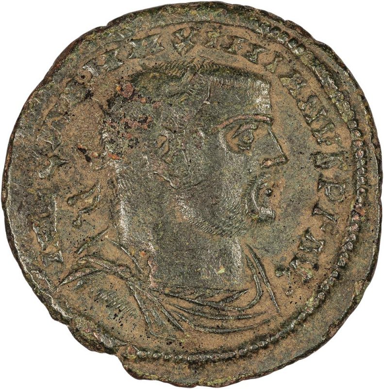Римская империя · Maximian · II в., аверс, Федеральное государственное бюджетное учреждение культуры "Государственный музей изобразительных искусств имени А.С. Пушкина"