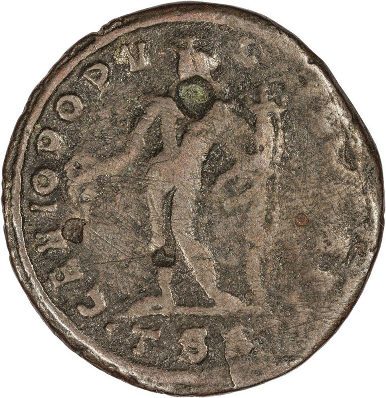 Римская империя · Maximian · Follis · III в., реверс, Федеральное государственное бюджетное учреждение культуры "Государственный музей изобразительных искусств имени А.С. Пушкина"