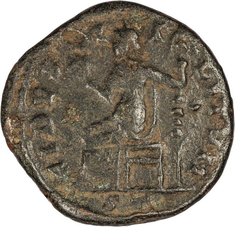 Римская империя · Maximian · Follis · III в., реверс, Федеральное государственное бюджетное учреждение культуры "Государственный музей изобразительных искусств имени А.С. Пушкина"