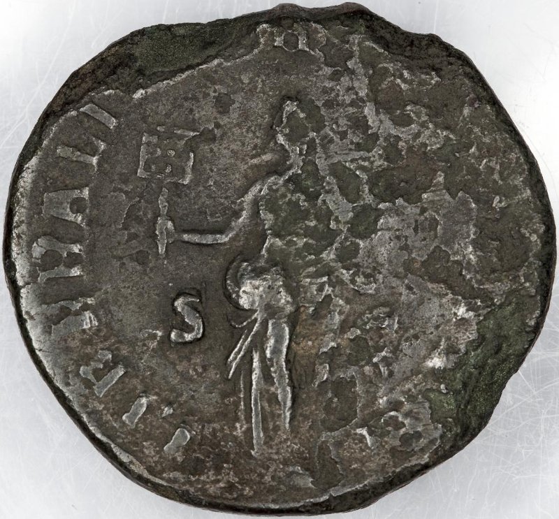 Римская империя · Pupienus · Sestertius · II в., реверс, Федеральное государственное бюджетное учреждение культуры "Государственный музей изобразительных искусств имени А.С. Пушкина"