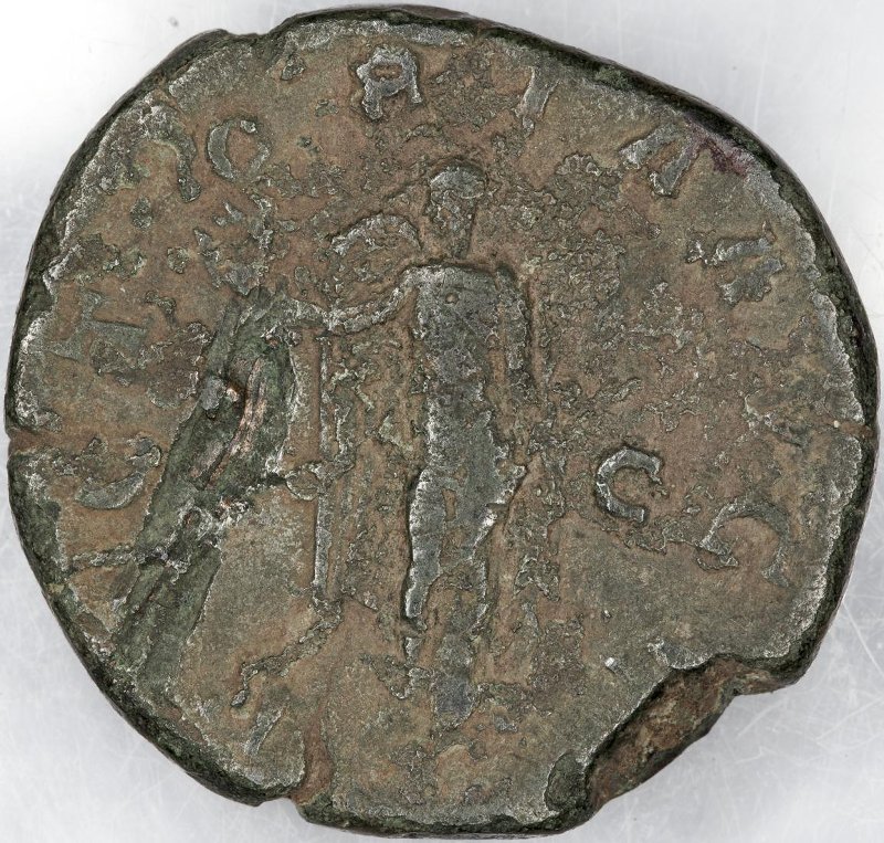 Римская империя · Pupienus · Sestertius · II в., реверс, Федеральное государственное бюджетное учреждение культуры "Государственный музей изобразительных искусств имени А.С. Пушкина"