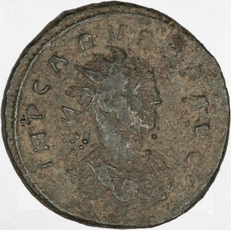 Римская империя · Carus · Antoninianus · II в., аверс, Федеральное государственное бюджетное учреждение культуры "Государственный музей изобразительных искусств имени А.С. Пушкина"