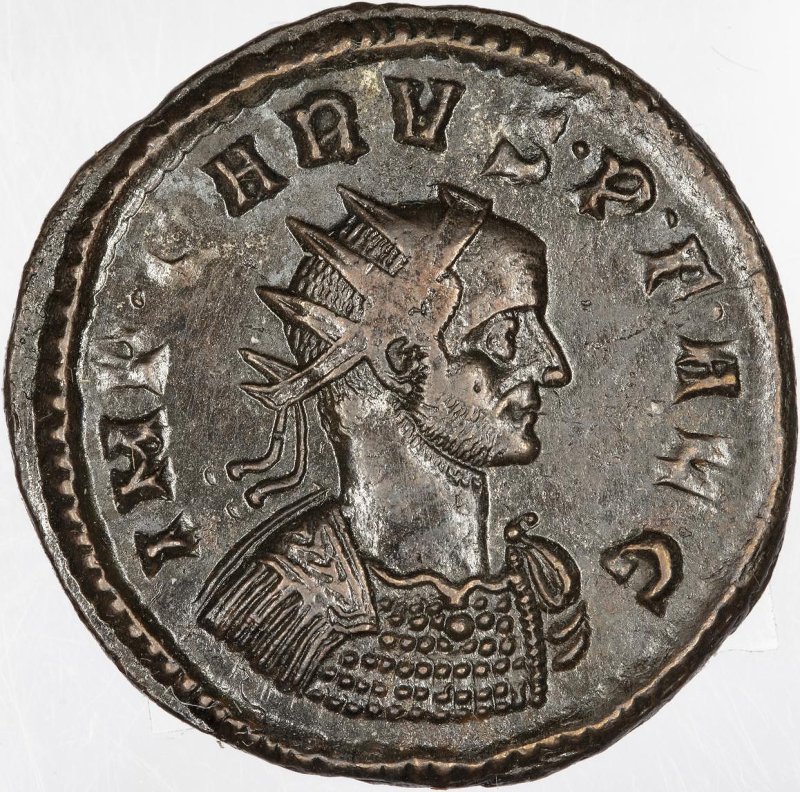 Римская империя · Carus · Antoninianus · II в., аверс, Федеральное государственное бюджетное учреждение культуры "Государственный музей изобразительных искусств имени А.С. Пушкина"
