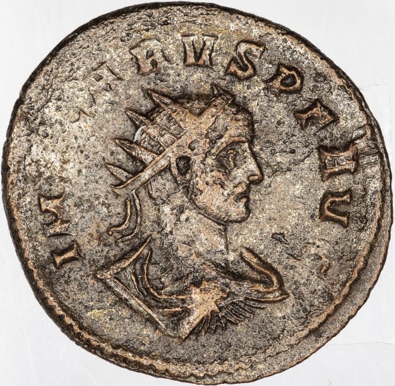 Римская империя · Carus · Antoninianus · II в., аверс, Федеральное государственное бюджетное учреждение культуры "Государственный музей изобразительных искусств имени А.С. Пушкина"