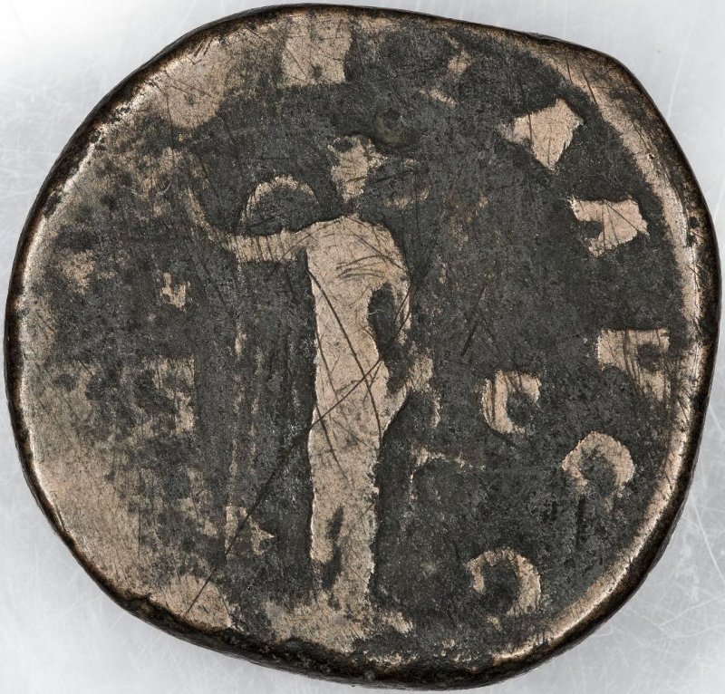 Римская империя · Pupienus · Sestertius · II в., реверс, Федеральное государственное бюджетное учреждение культуры "Государственный музей изобразительных искусств имени А.С. Пушкина"