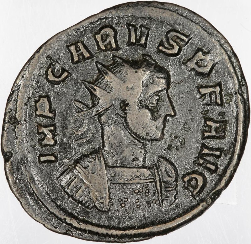Римская империя · Carus · Antoninianus · II в., аверс, Федеральное государственное бюджетное учреждение культуры "Государственный музей изобразительных искусств имени А.С. Пушкина"
