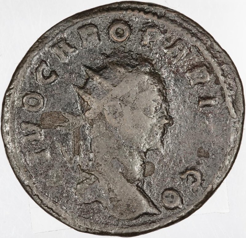 Римская империя · Carus · Antoninianus · II в., аверс, Федеральное государственное бюджетное учреждение культуры "Государственный музей изобразительных искусств имени А.С. Пушкина"
