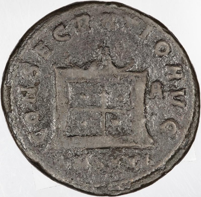 Римская империя · Carus · Antoninianus · II в., реверс, Федеральное государственное бюджетное учреждение культуры "Государственный музей изобразительных искусств имени А.С. Пушкина"