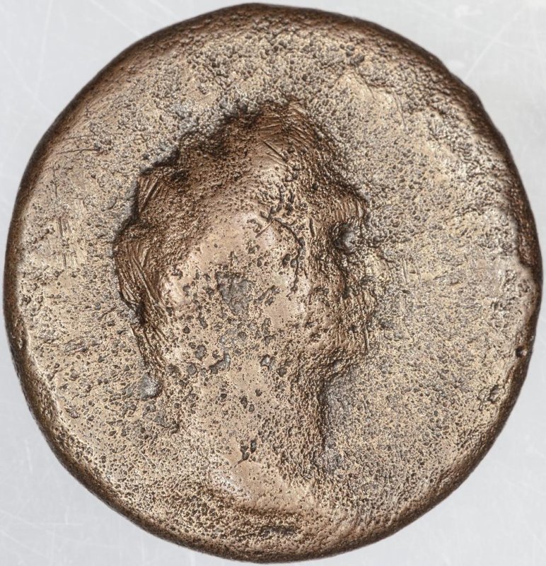 Римская империя · Domitian · As · I в., аверс, Федеральное государственное бюджетное учреждение культуры "Государственный музей изобразительных искусств имени А.С. Пушкина"