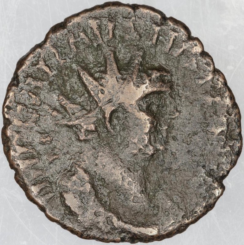 Римская империя · Carausius · Antoninianus · II в., аверс, Федеральное государственное бюджетное учреждение культуры "Государственный музей изобразительных искусств имени А.С. Пушкина"