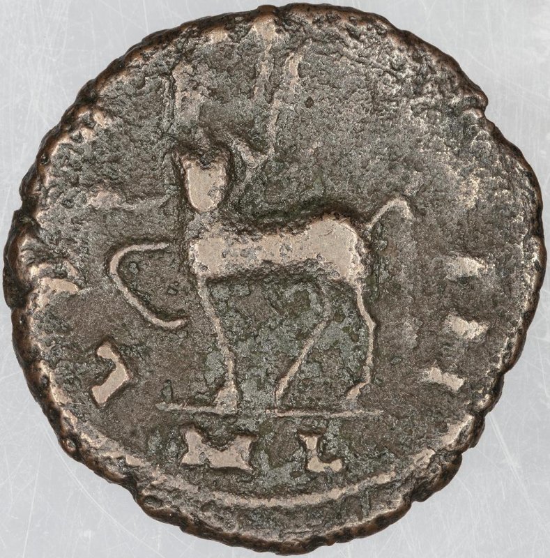 Римская империя · Carausius · Antoninianus · II в., реверс, Федеральное государственное бюджетное учреждение культуры "Государственный музей изобразительных искусств имени А.С. Пушкина"