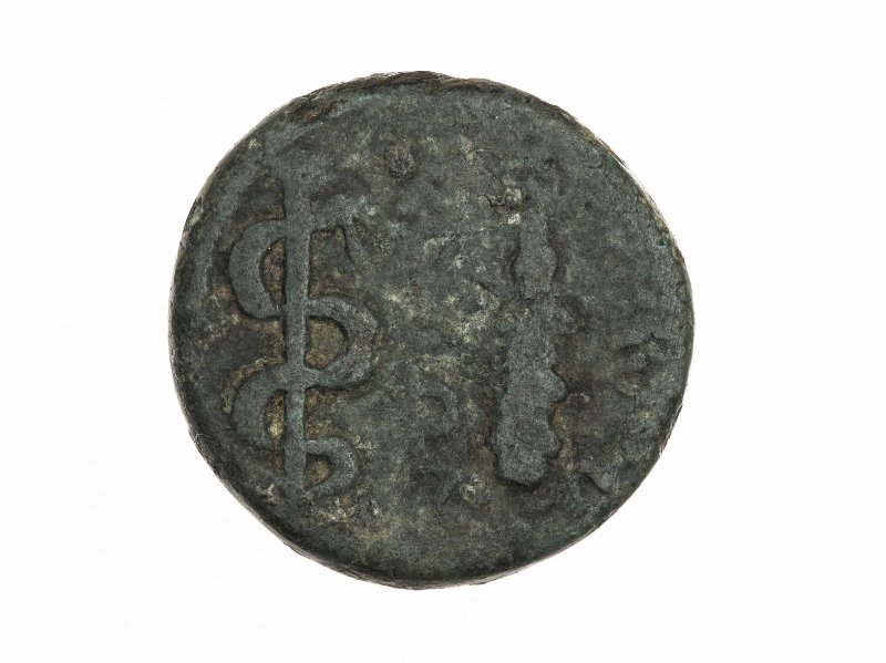 Римская империя · Augustus · I в. до н. э., реверс, Федеральное государственное бюджетное учреждение культуры "Государственный музей изобразительных искусств имени А.С. Пушкина"
