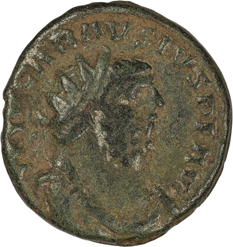 Римская империя · Carausius · Antoninianus · II в., аверс, Федеральное государственное бюджетное учреждение культуры "Государственный музей изобразительных искусств имени А.С. Пушкина"