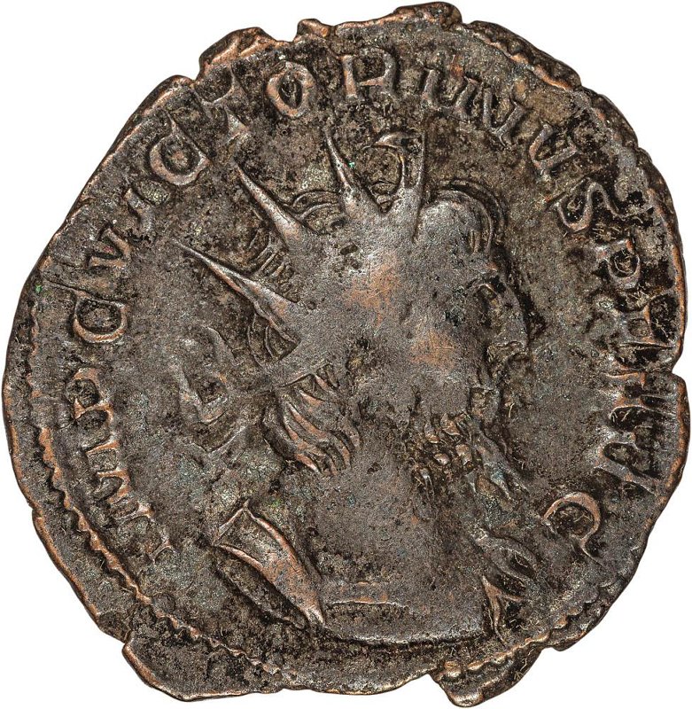 Римская империя · Victorinus · Antoninianus · II в., реверс, Федеральное государственное бюджетное учреждение культуры "Государственный музей изобразительных искусств имени А.С. Пушкина"