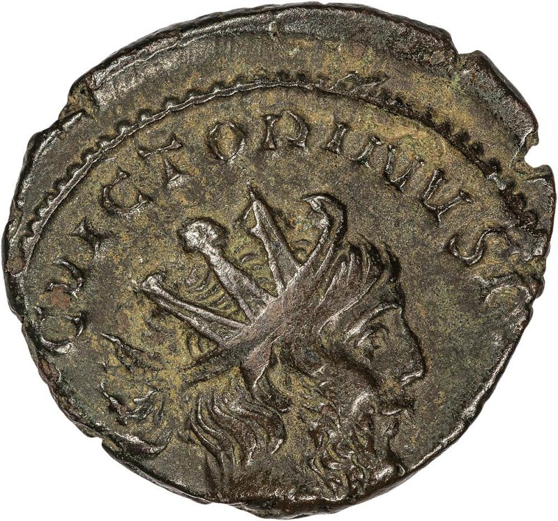 Римская империя · Victorinus · Antoninianus · II в., реверс, Федеральное государственное бюджетное учреждение культуры "Государственный музей изобразительных искусств имени А.С. Пушкина"