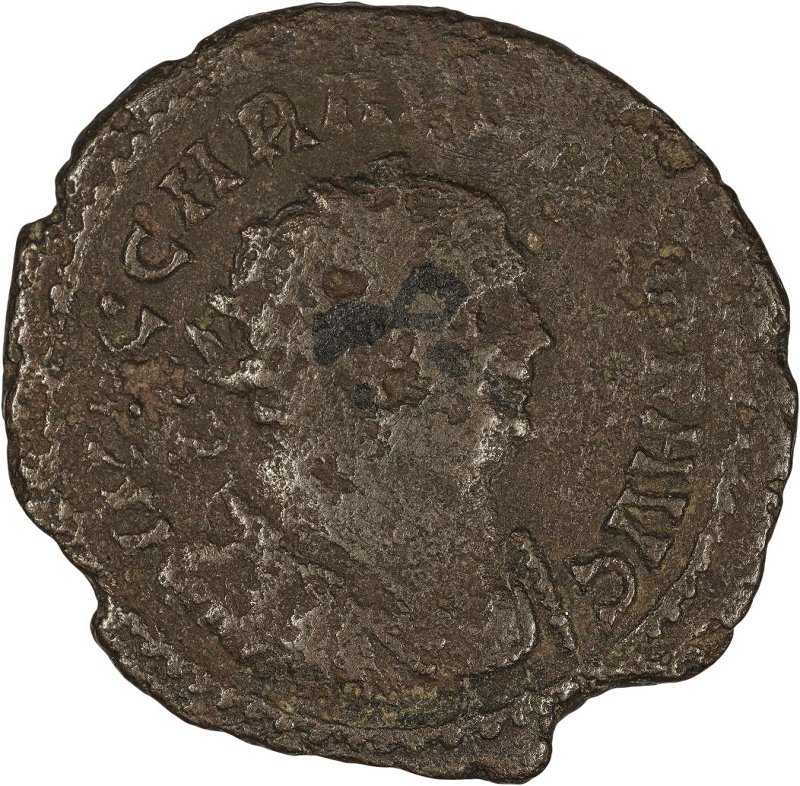 Римская империя · Carausius · Antoninianus · II в., аверс, Федеральное государственное бюджетное учреждение культуры "Государственный музей изобразительных искусств имени А.С. Пушкина"