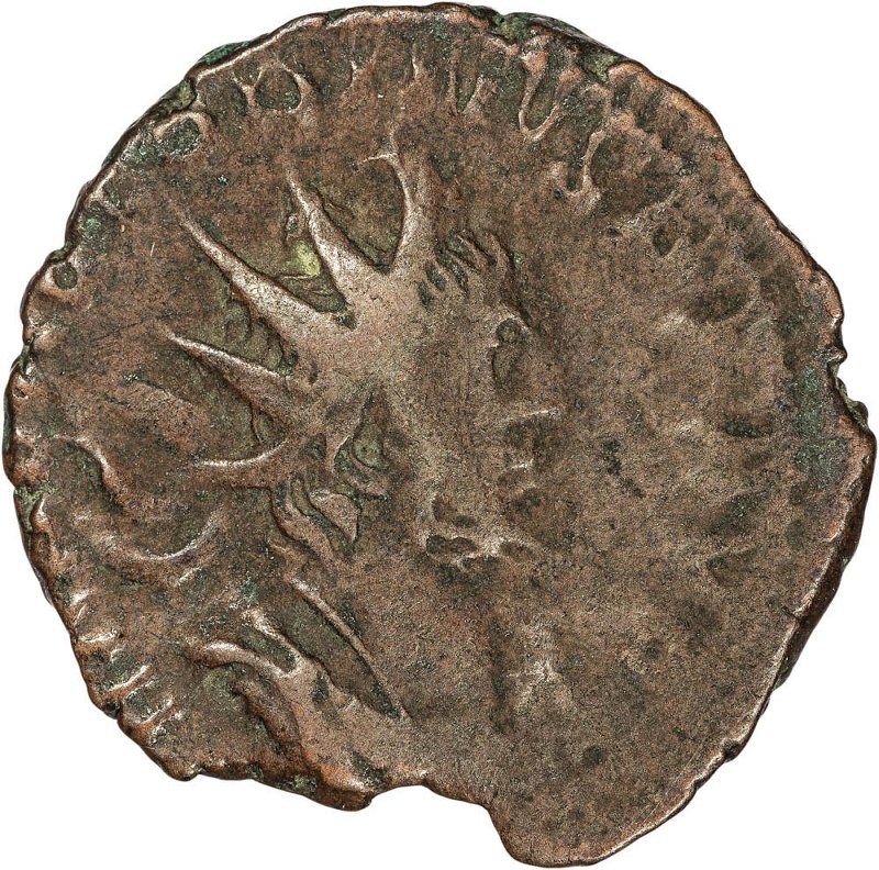 Римская империя · Victorinus · Antoninianus · II в., реверс, Федеральное государственное бюджетное учреждение культуры "Государственный музей изобразительных искусств имени А.С. Пушкина"