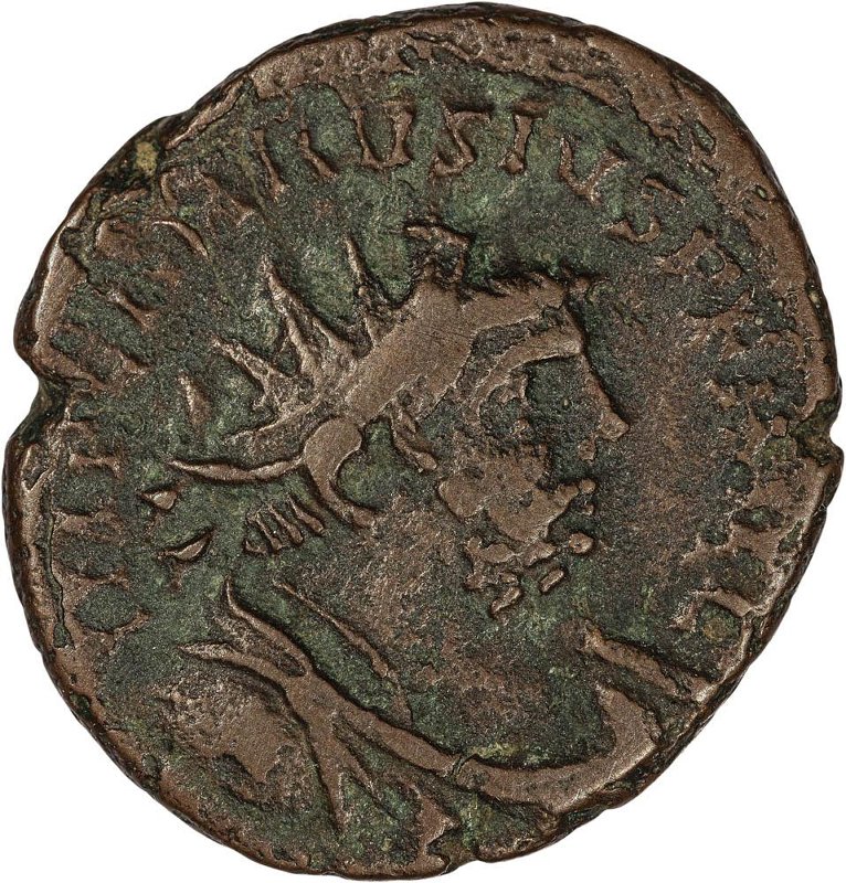 Римская империя · Carausius · Antoninianus · II в., реверс, Федеральное государственное бюджетное учреждение культуры "Государственный музей изобразительных искусств имени А.С. Пушкина"