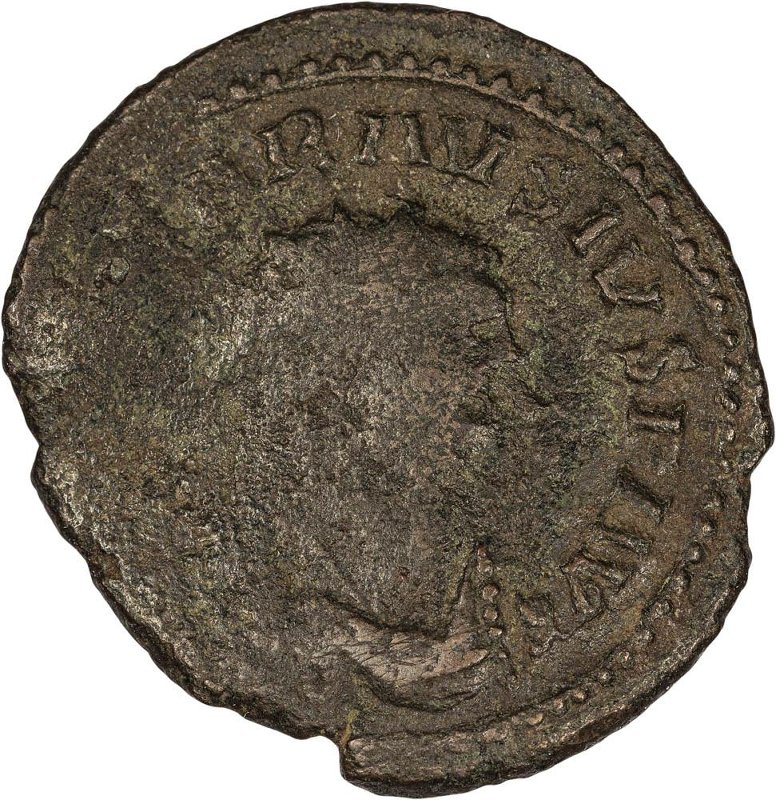 Римская империя · Carausius · Antoninianus · II в., реверс, Федеральное государственное бюджетное учреждение культуры "Государственный музей изобразительных искусств имени А.С. Пушкина"