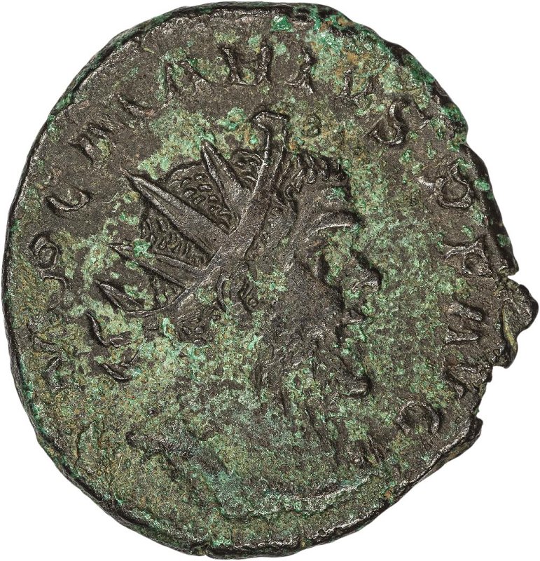 Римская империя · Marius · Antoninianus · II в., аверс, Федеральное государственное бюджетное учреждение культуры "Государственный музей изобразительных искусств имени А.С. Пушкина"