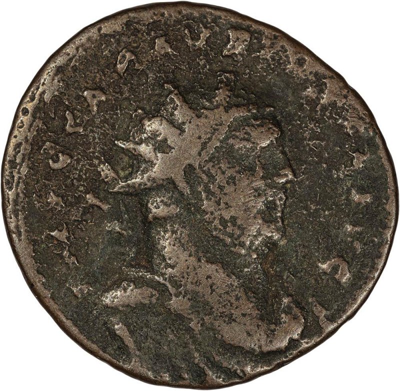 Римская империя · Carausius · Antoninianus · II в., реверс, Федеральное государственное бюджетное учреждение культуры "Государственный музей изобразительных искусств имени А.С. Пушкина"