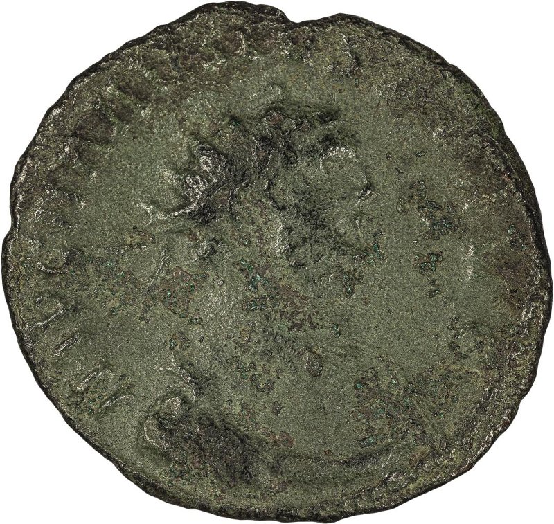 Римская империя · Carausius · Antoninianus · II в., аверс, Федеральное государственное бюджетное учреждение культуры "Государственный музей изобразительных искусств имени А.С. Пушкина"