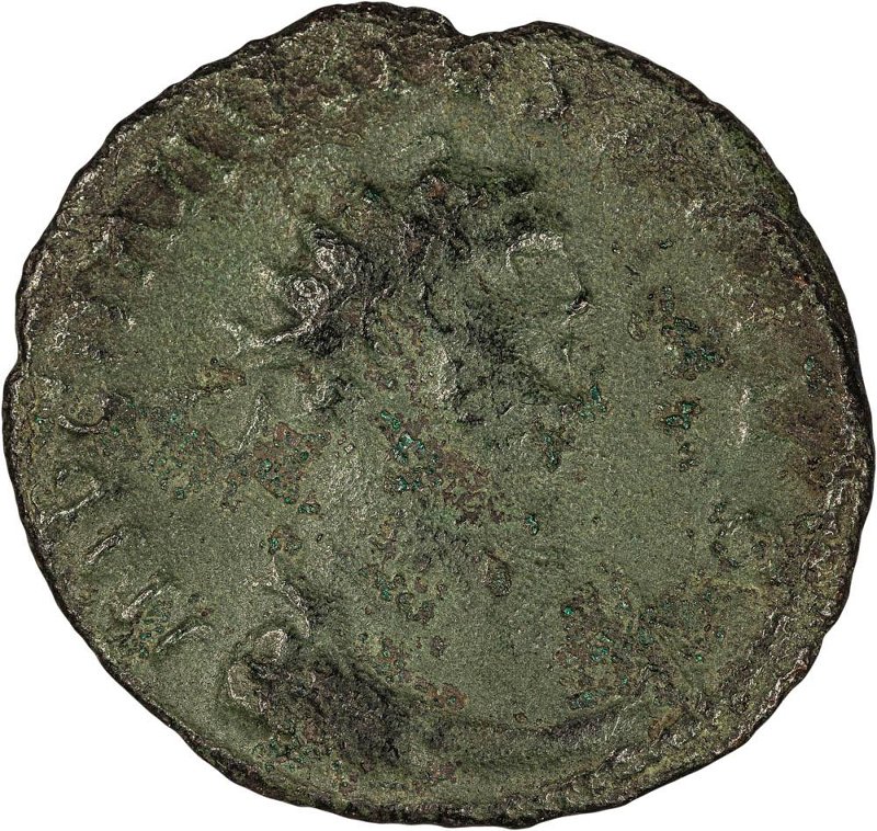 Римская империя · Carausius · Antoninianus · II в., реверс, Федеральное государственное бюджетное учреждение культуры "Государственный музей изобразительных искусств имени А.С. Пушкина"