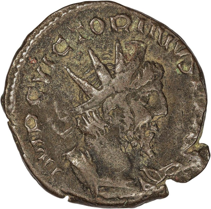 Римская империя · Victorinus · Antoninianus · II в., реверс, Федеральное государственное бюджетное учреждение культуры "Государственный музей изобразительных искусств имени А.С. Пушкина"