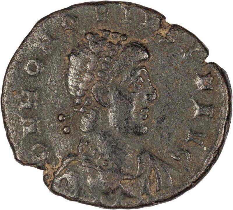 Римская империя · Honorius · III в., аверс, Федеральное государственное бюджетное учреждение культуры "Государственный музей изобразительных искусств имени А.С. Пушкина"