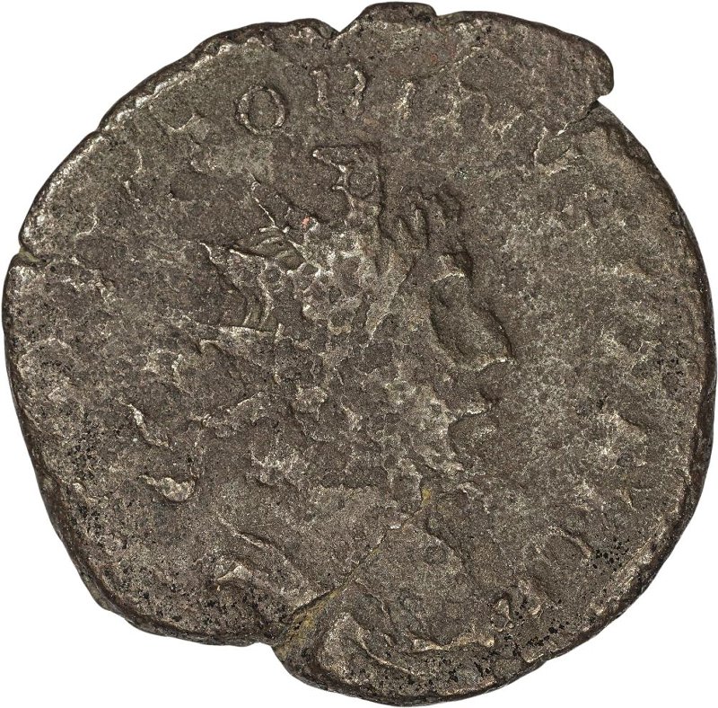 Римская империя · Victorinus · Antoninianus · II в., аверс, Федеральное государственное бюджетное учреждение культуры "Государственный музей изобразительных искусств имени А.С. Пушкина"