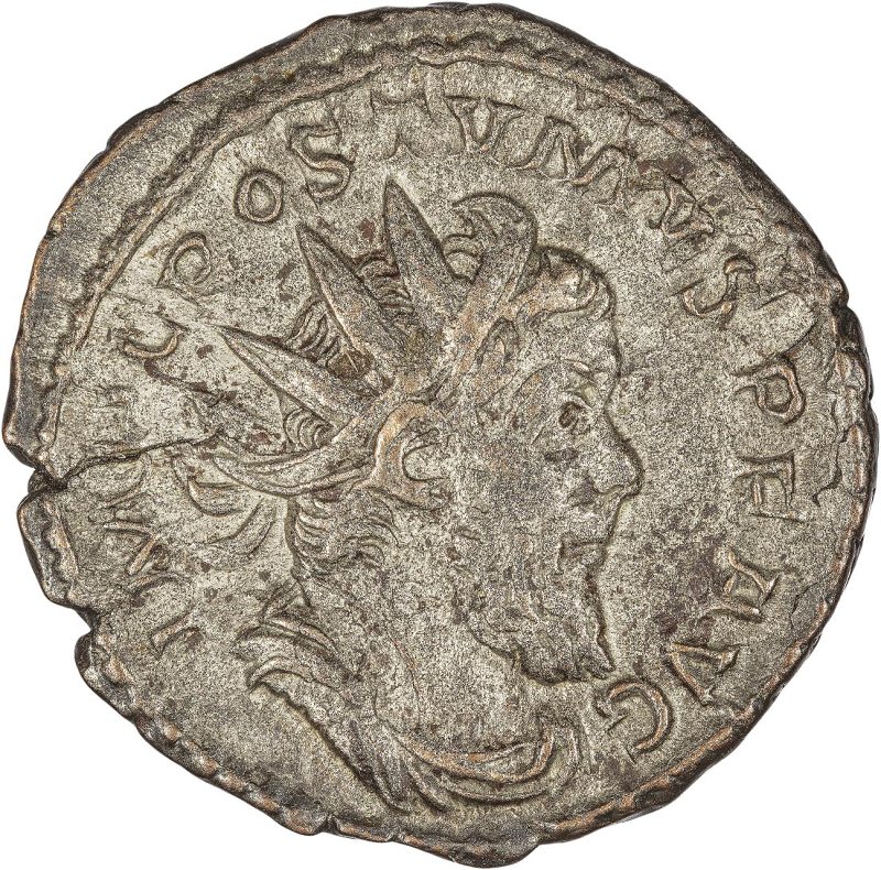Римская империя · Postumus · Antoninianus · II в., аверс, Федеральное государственное бюджетное учреждение культуры "Государственный музей изобразительных искусств имени А.С. Пушкина"