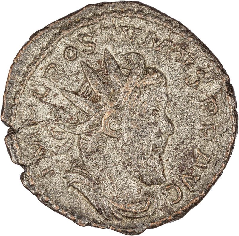 Римская империя · Postumus · Antoninianus · II в., реверс, Федеральное государственное бюджетное учреждение культуры "Государственный музей изобразительных искусств имени А.С. Пушкина"
