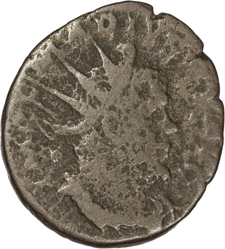 Римская империя · Marius · Antoninianus · II в., аверс, Федеральное государственное бюджетное учреждение культуры "Государственный музей изобразительных искусств имени А.С. Пушкина"