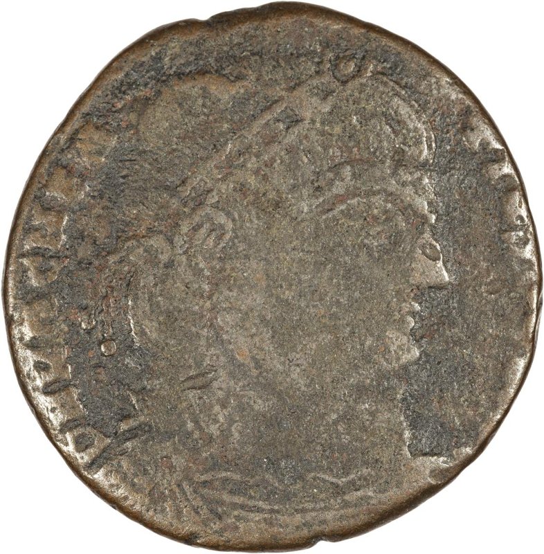 Римская империя · Magnentius · III в., аверс, Федеральное государственное бюджетное учреждение культуры "Государственный музей изобразительных искусств имени А.С. Пушкина"