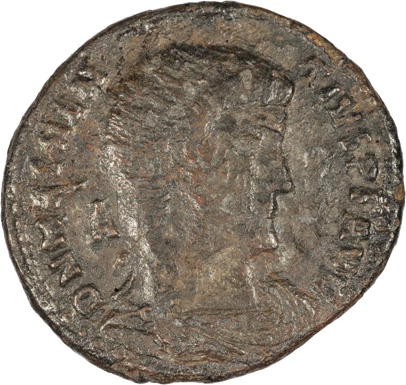 Римская империя · Magnentius · III в., аверс, Федеральное государственное бюджетное учреждение культуры "Государственный музей изобразительных искусств имени А.С. Пушкина"